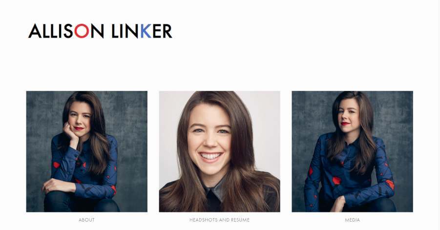 Allison Linker - Static Website Design