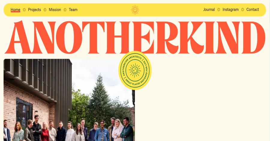 Another Kind - Construction Website Design