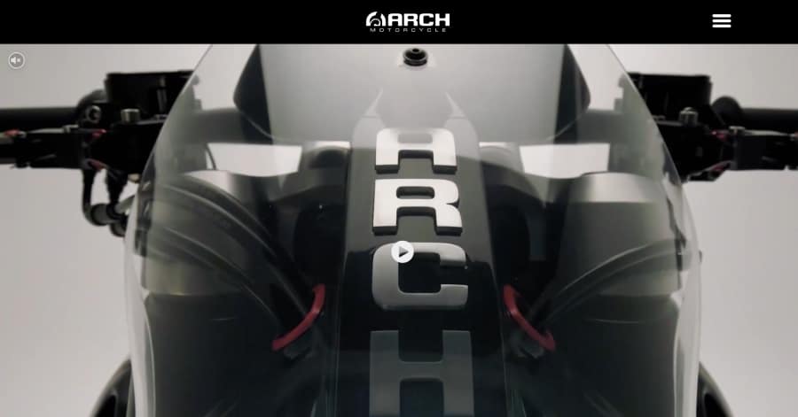 Arch Motorcycle - Squarespace Big Companies