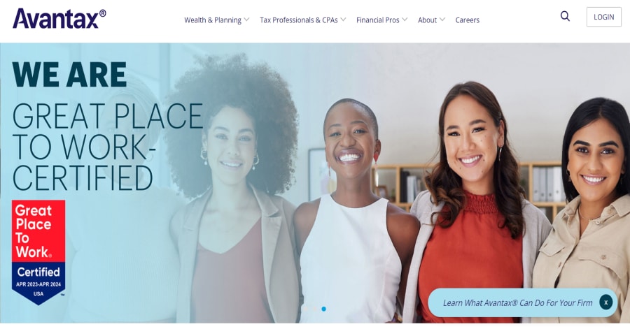 Avantax - Advisor Website Design