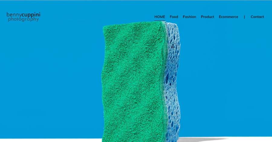 Benny Cuppini Photography - Easy Website Examples