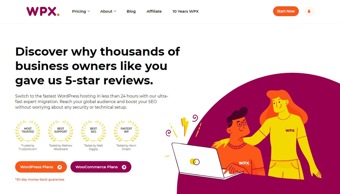 Best Landing Pages_WPX