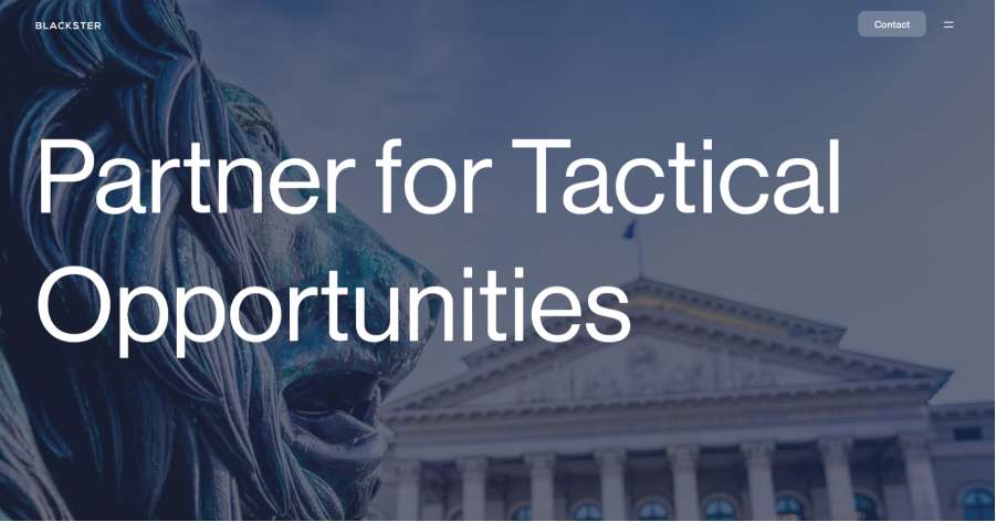 Blackster - Corporate Website Example