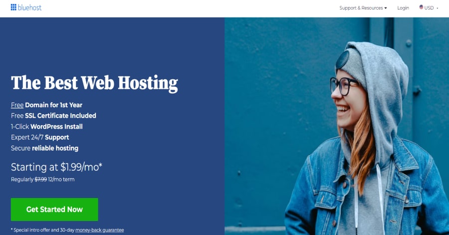 Bluehost - Modern Website Design Bluehost