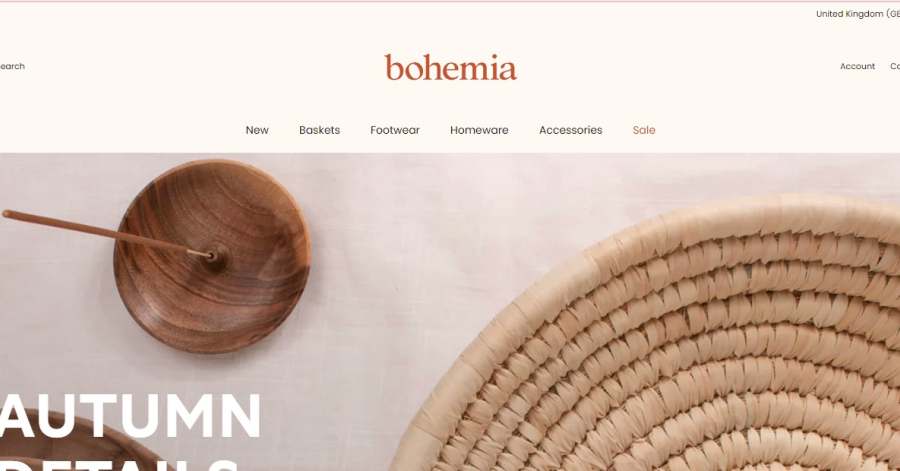 Bohemia Design - Carousel Website Examples
