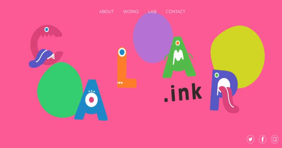 Calar - Japanese Web Design