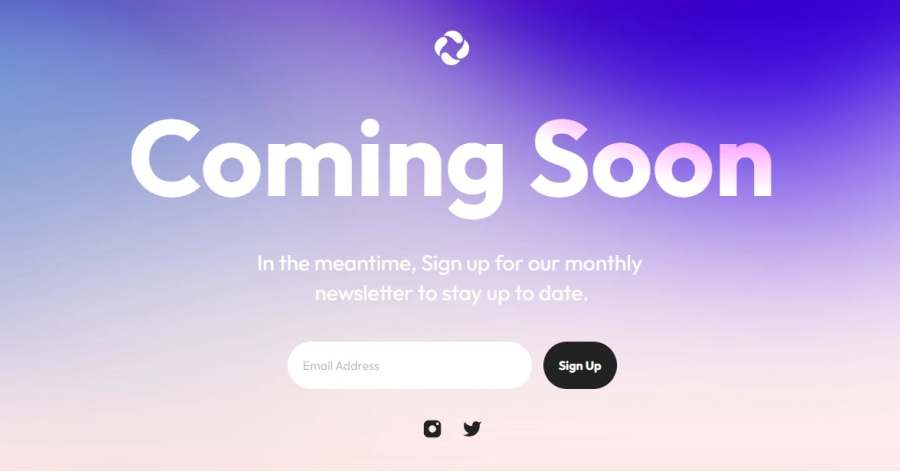 Coming Soon - Coming Soon Website Examples