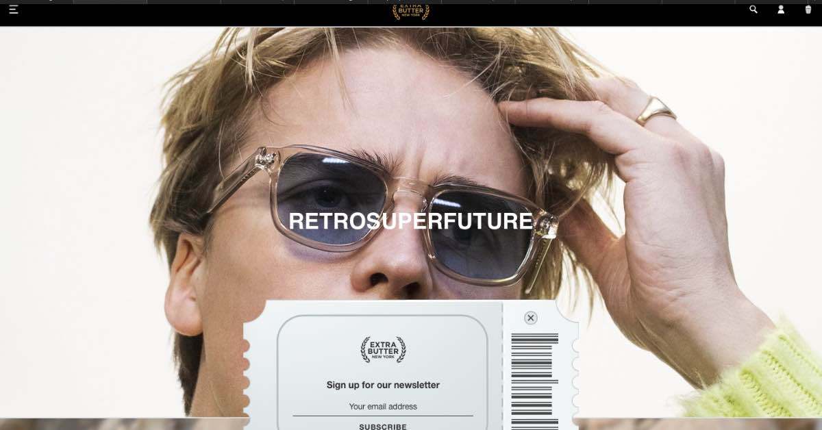 Butter Shoes Website Example