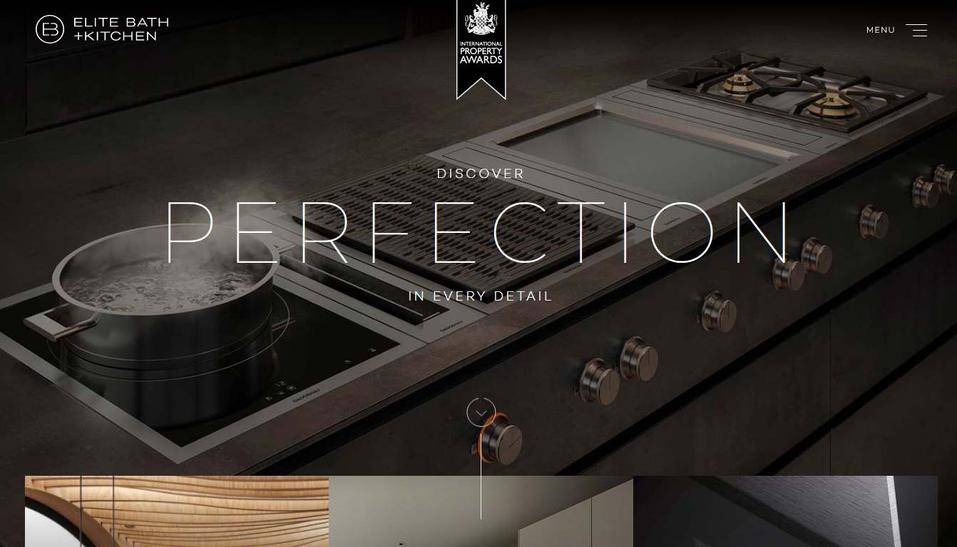 ELITE BATH AND KITCHEN - eCommerce Website Example