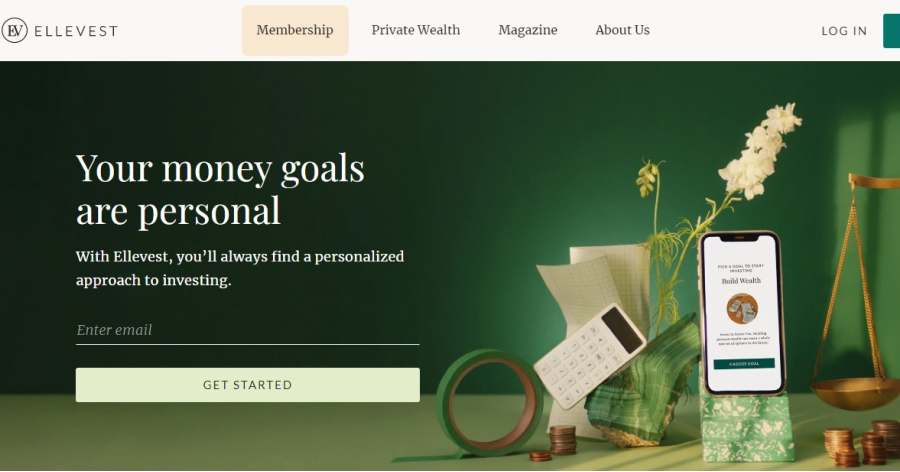 ElleVest - Lead Generation Website Examples