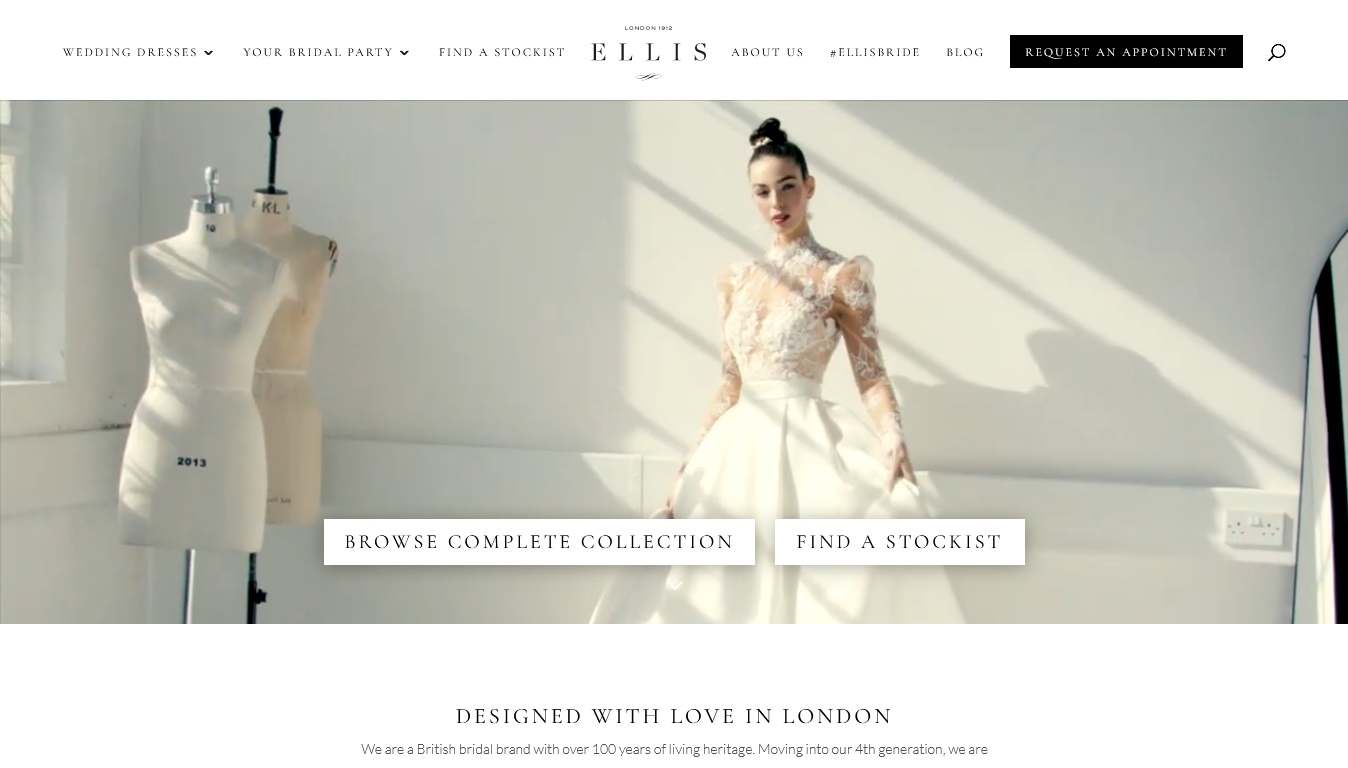Ellis - eCommerce Website Example
