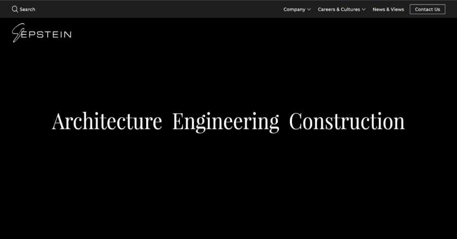 Epstein - Construction Website Design