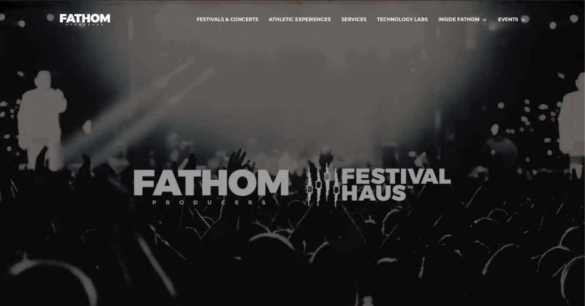 Fathom Event Website Example
