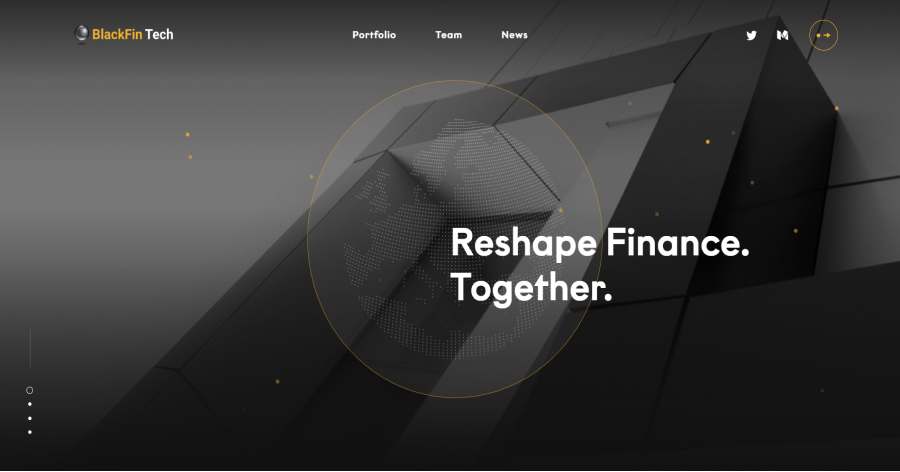 BlackFin Tech - Dark Website Example