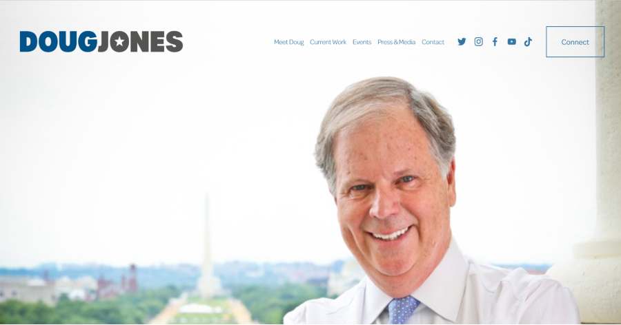 Doug Jones - Politician Website Examples