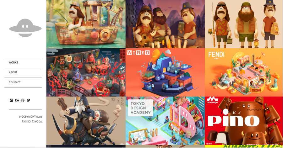 Ryogo Toyoda - Responsive Website Examples