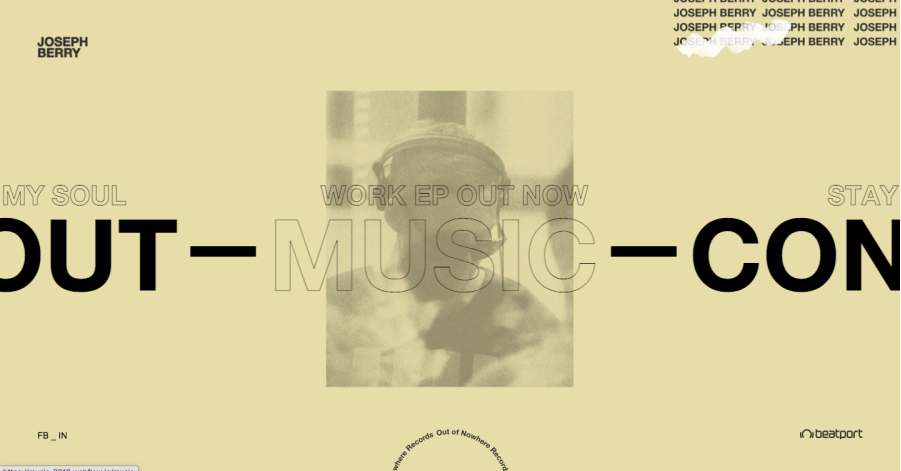 Joseph Berry Webflow Website Example