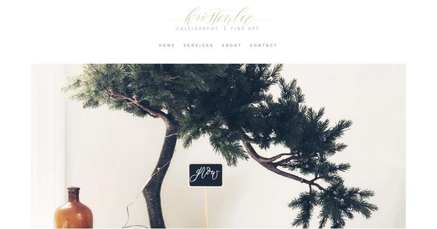White Web Design - Kristen Lee