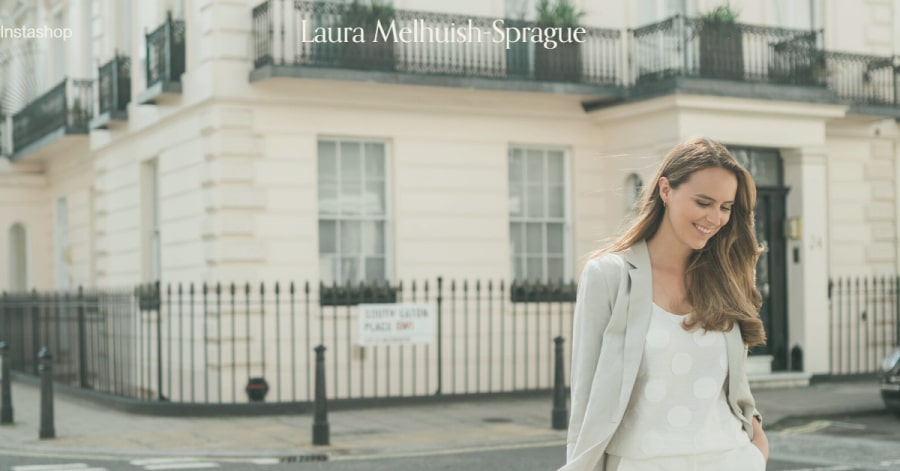 Laura - Influencer Website Examples (1) laura melhuish-sprague - influencer website examples