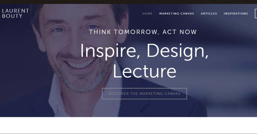 Laurent Bouty - eLearning Website Examples