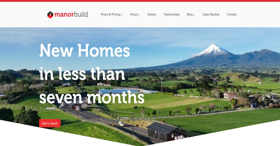 Manor Build - Construction Website Design Manor Build - Construction Website Design