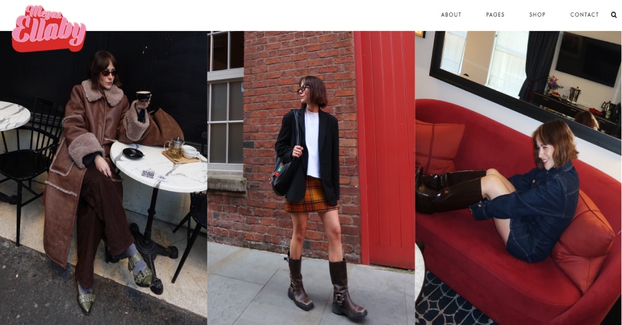 Megan - Fashion Design Website Example