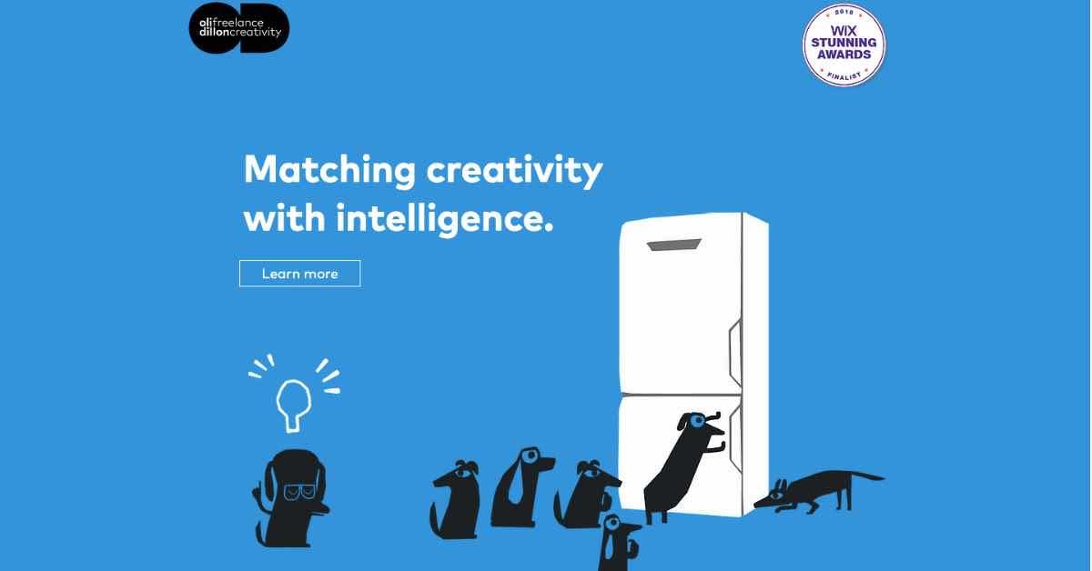 Olidillon Wix Website Example