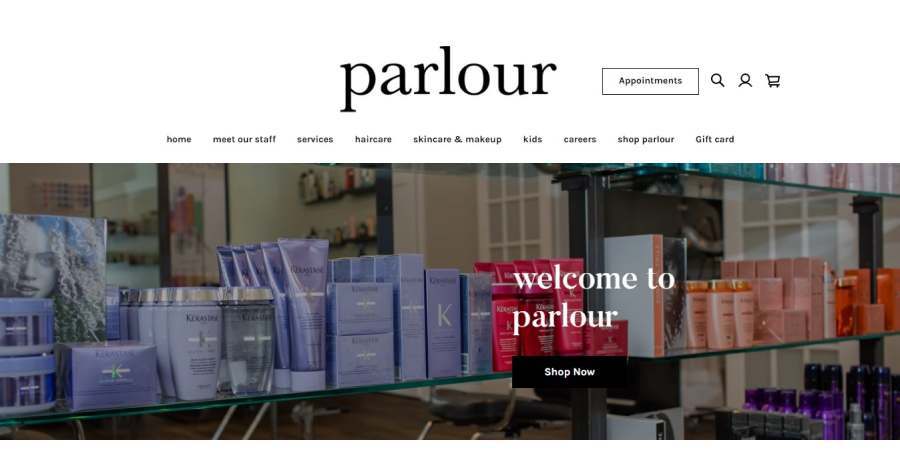 Parlour - Static Website Design