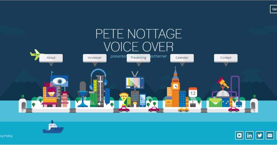 Pete Nottage - Animated Website Examples