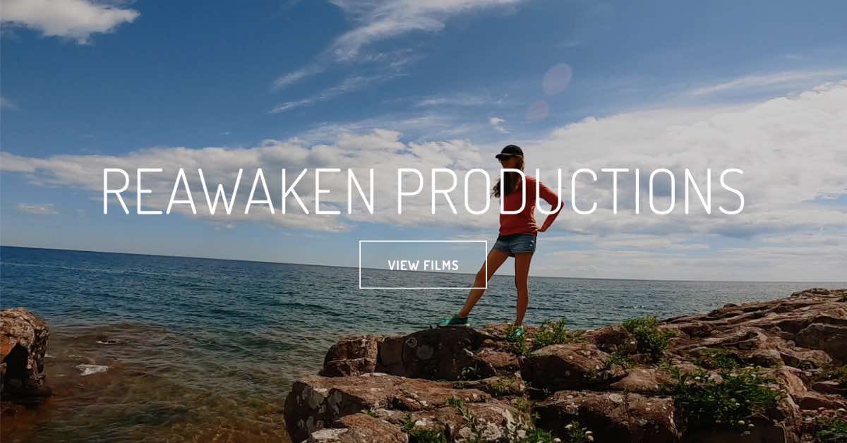 Reawaken Productions Videographer Website Example