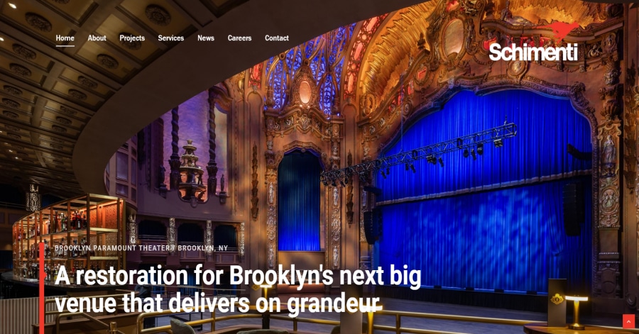 Schimenti - Construction Website Design