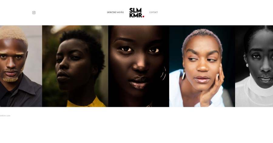 SLMKMR - Artist Website Examples
