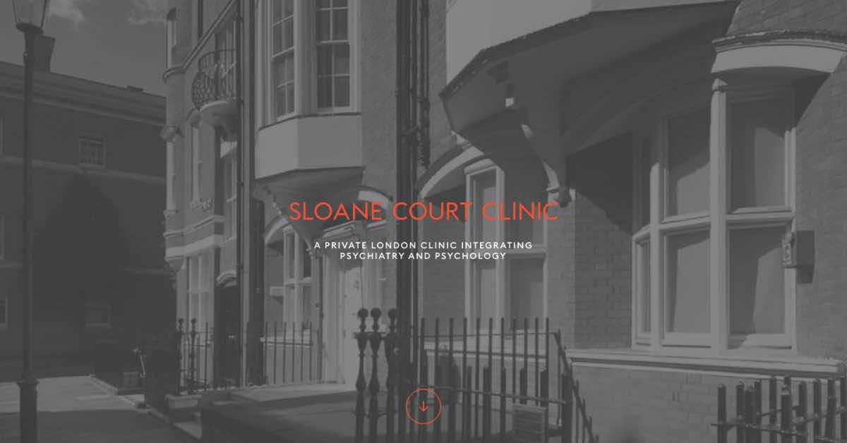 Sloane Court Therapist Website Example