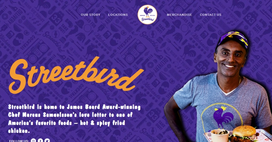 Streetbird - Squarespace Restaurant Websites
