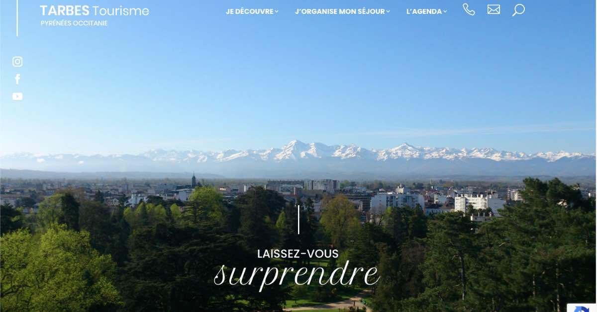 Tarbes WPX Website Example