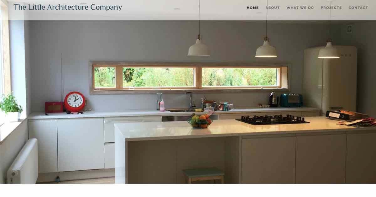 The Little Architecture Company Website Example