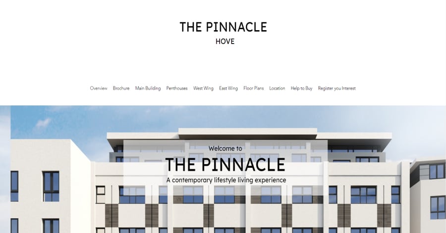 The Pinnacle - Wix Real Estate Website