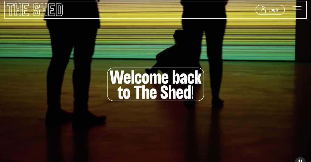 The Shed Theatre Website Example