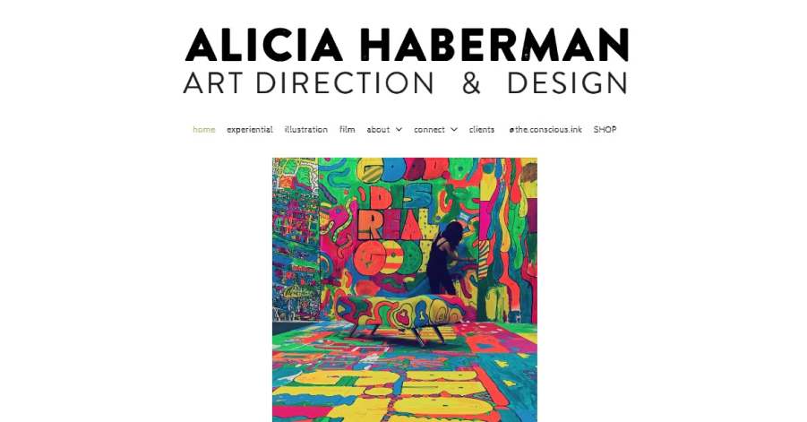 TheConciousInk - Modern Website Examples