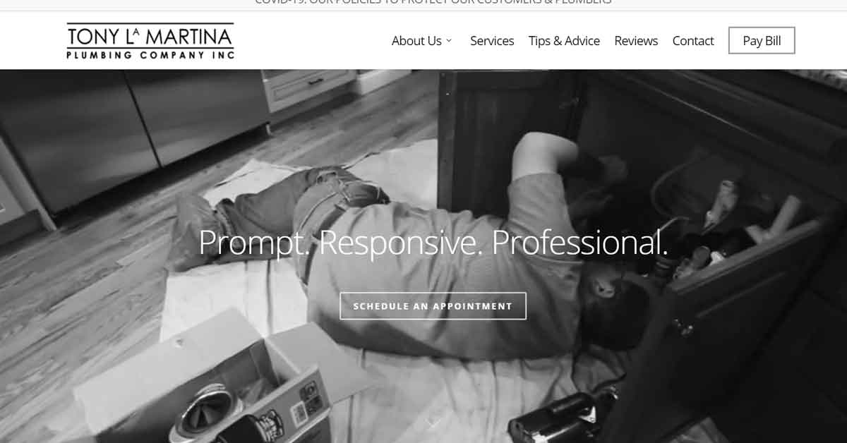 Tony-Martina-Plumber-Website-Example