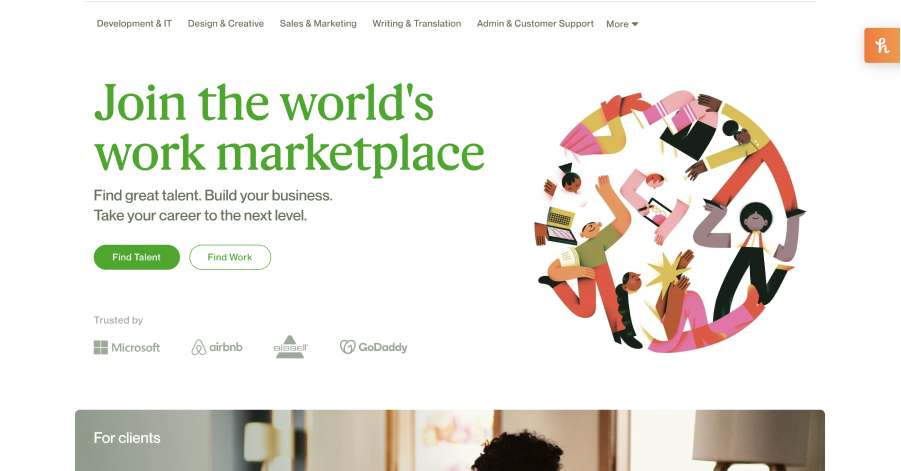 Upwork Nodejs website example