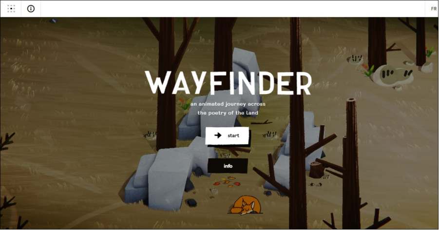 Wayfinder - Gaming Website Examples