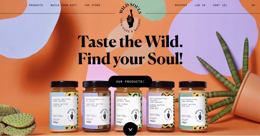 Wild Souls Woocommerce Website Example