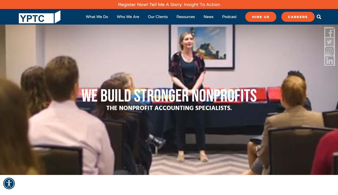 YPTC - Accountant Website Example