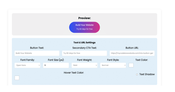CTA Button Generator