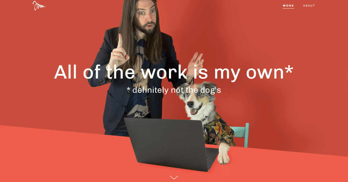 Joshua Mccartney Web Design Portfolio Example