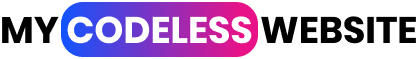 My Codeless Website